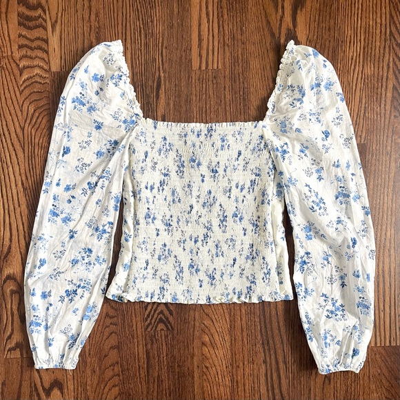 Reformation Isadora Top in Lula Print - Picture 3 of 6